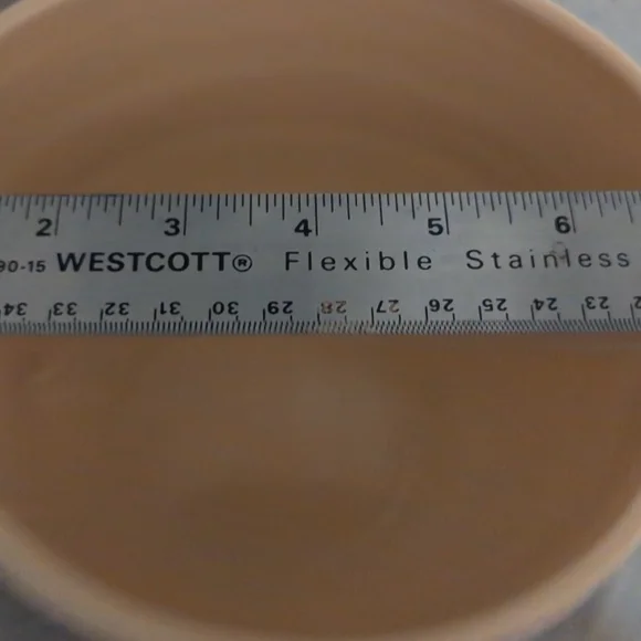 Le Creuset Stoneware Batter Bowl - Deep Purple with Cream Interior - Picture 4 of 9